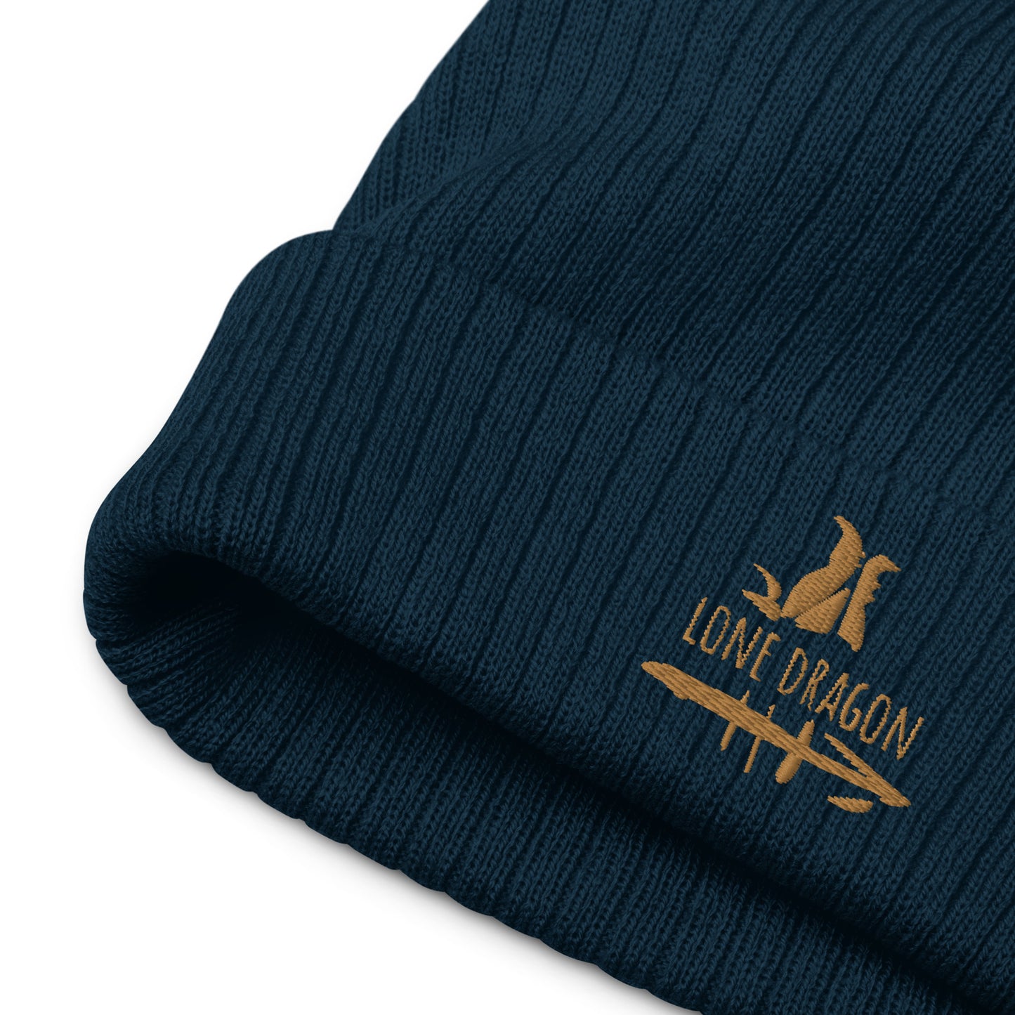 Lone Dragon (Embroidered) - Beanie Hat