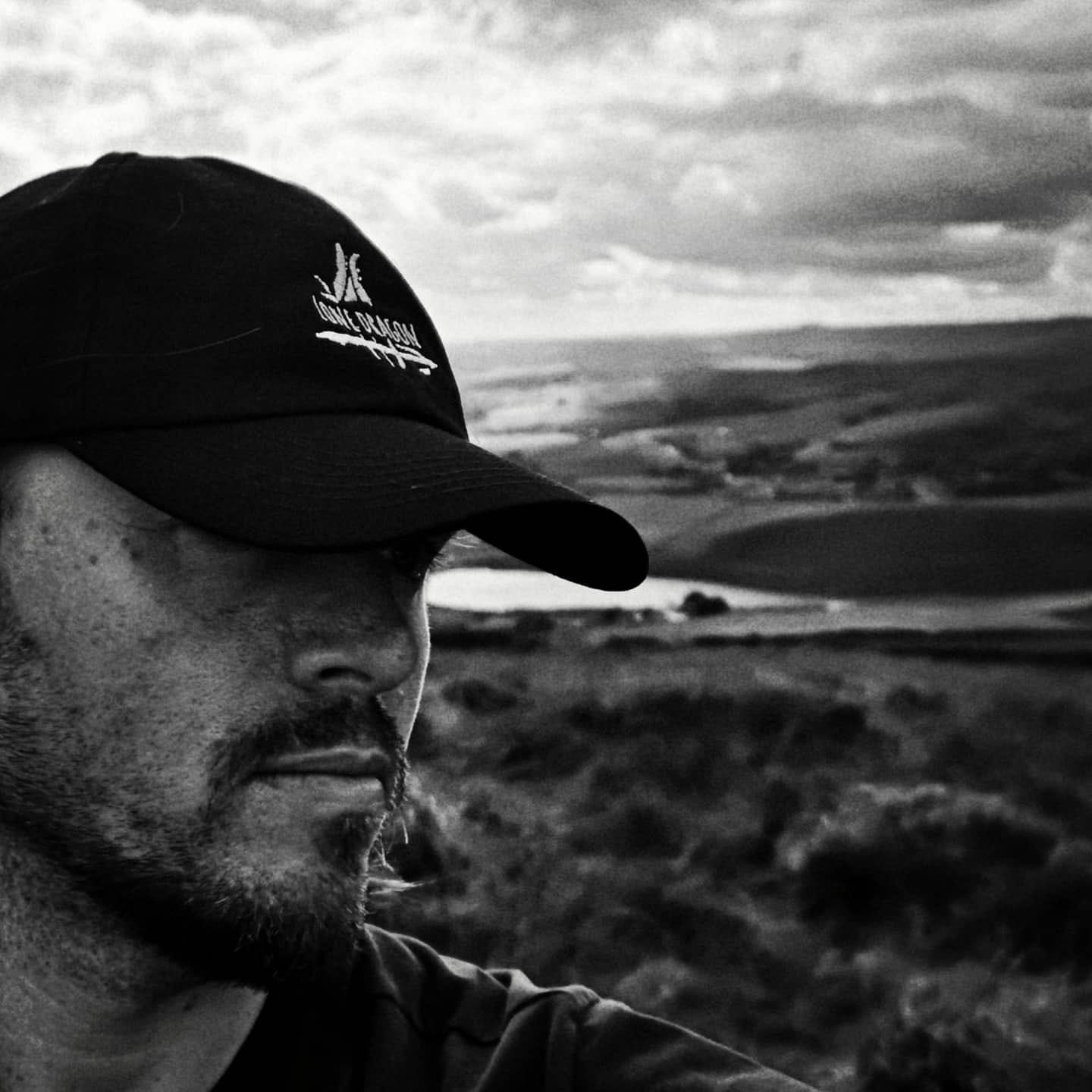 Lone Dragon (Embroidered) - Organic cap