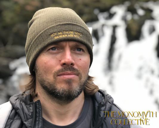 Not All Those Who Wander Are Lost (Embroidered) - Beanie Hat