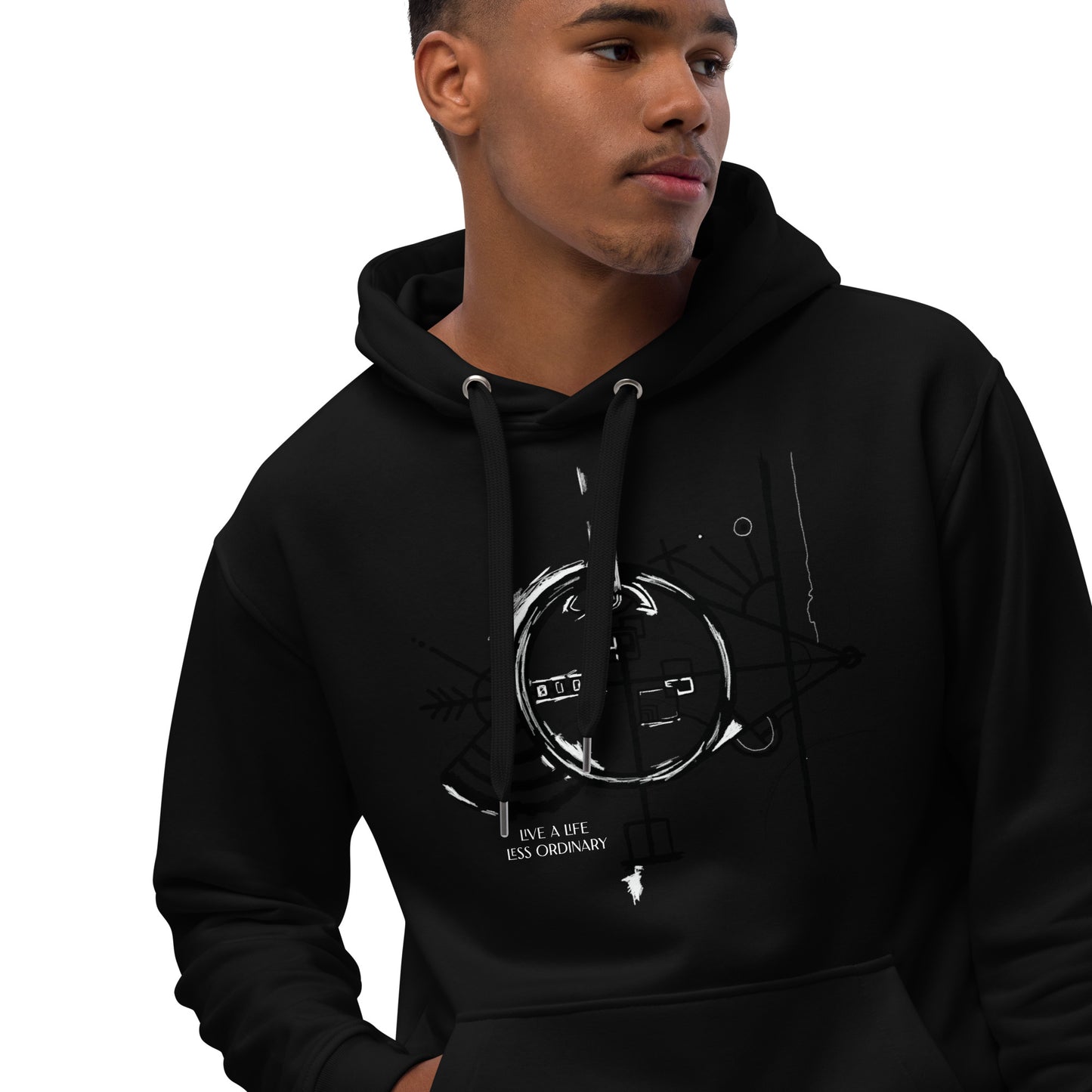 Live a Life Less Ordinary - Organic hoodie