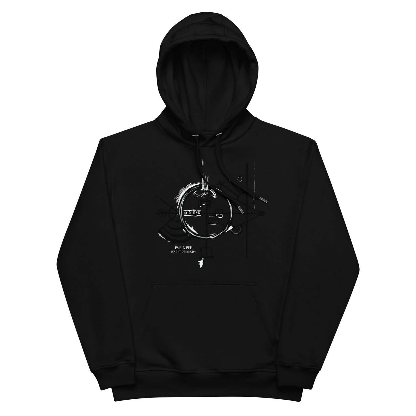 Live a Life Less Ordinary - Organic hoodie