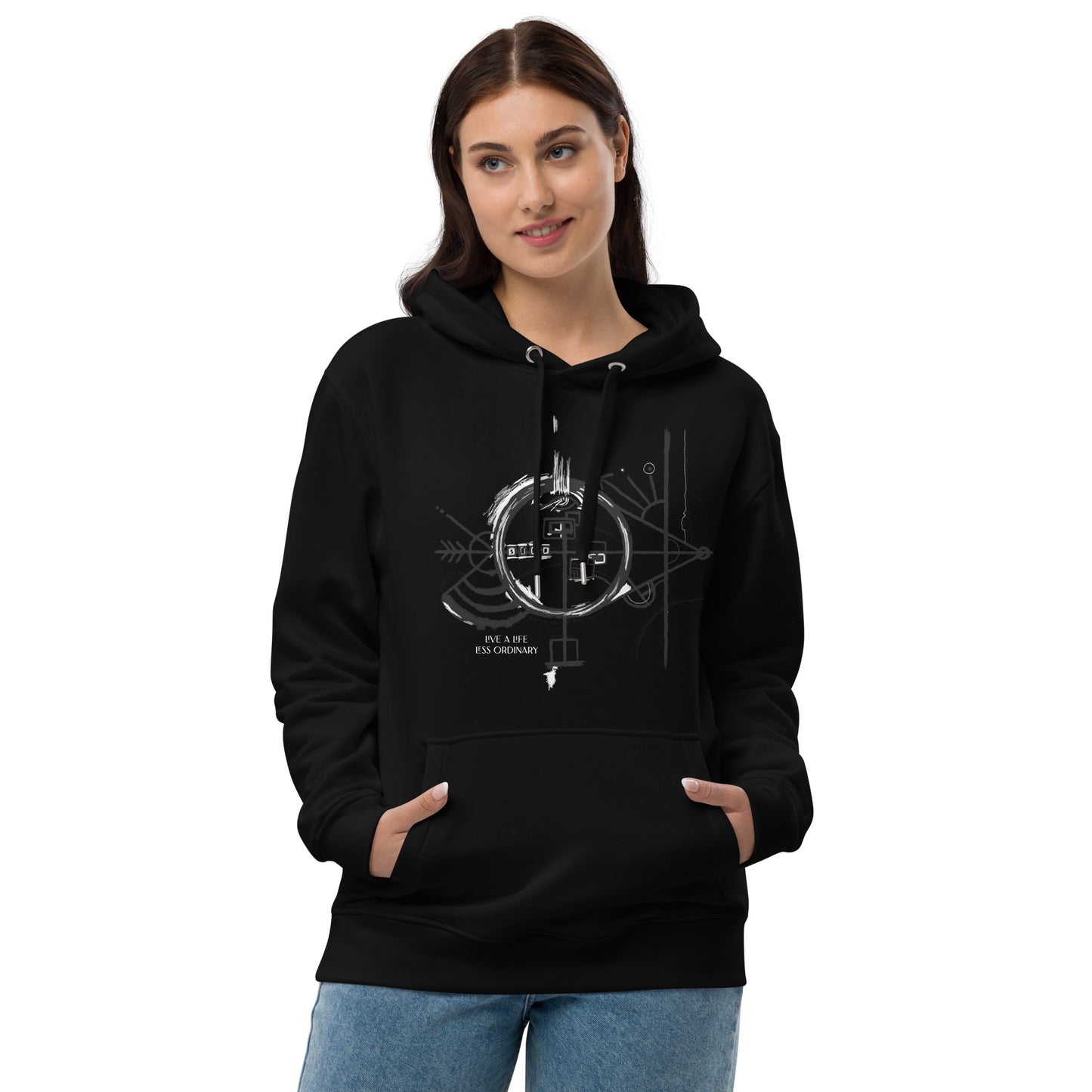 Live a Life Less Ordinary - Organic hoodie