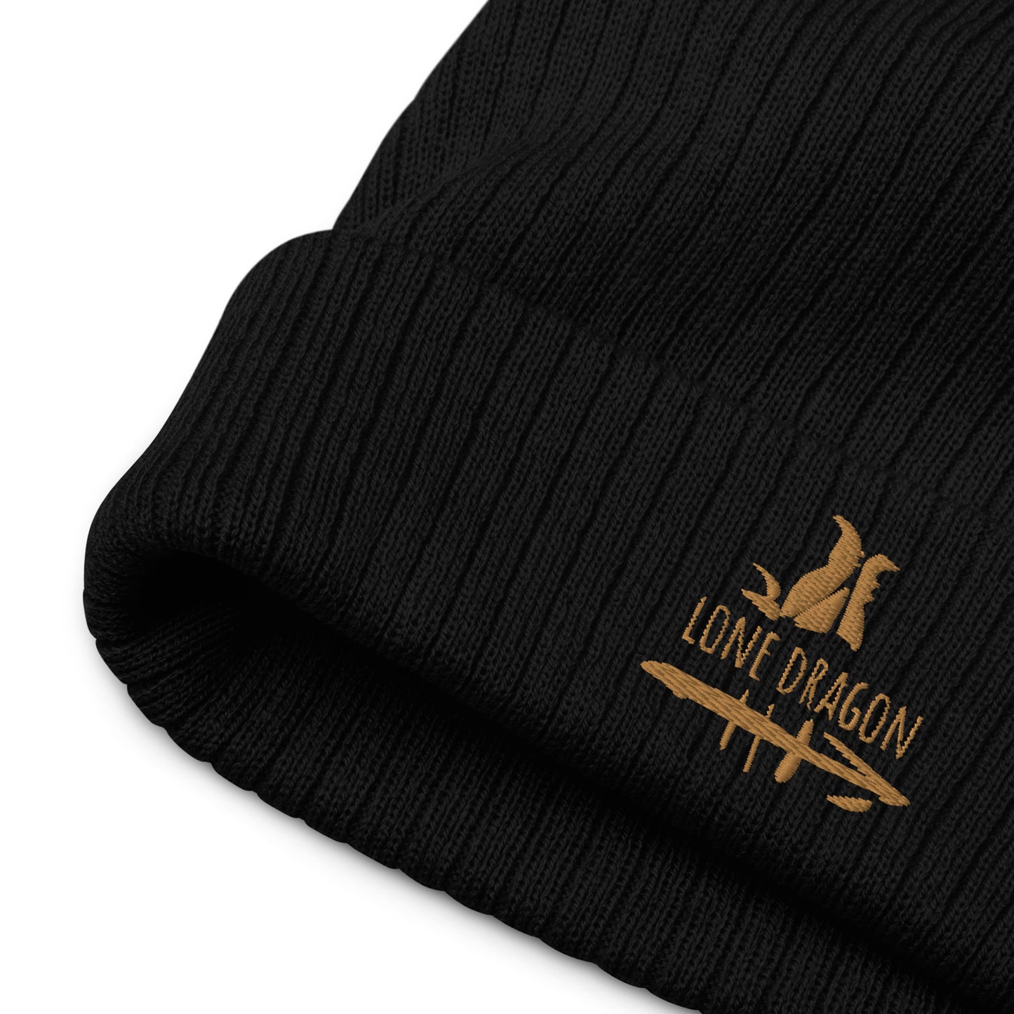 Lone Dragon (Embroidered) - Beanie Hat
