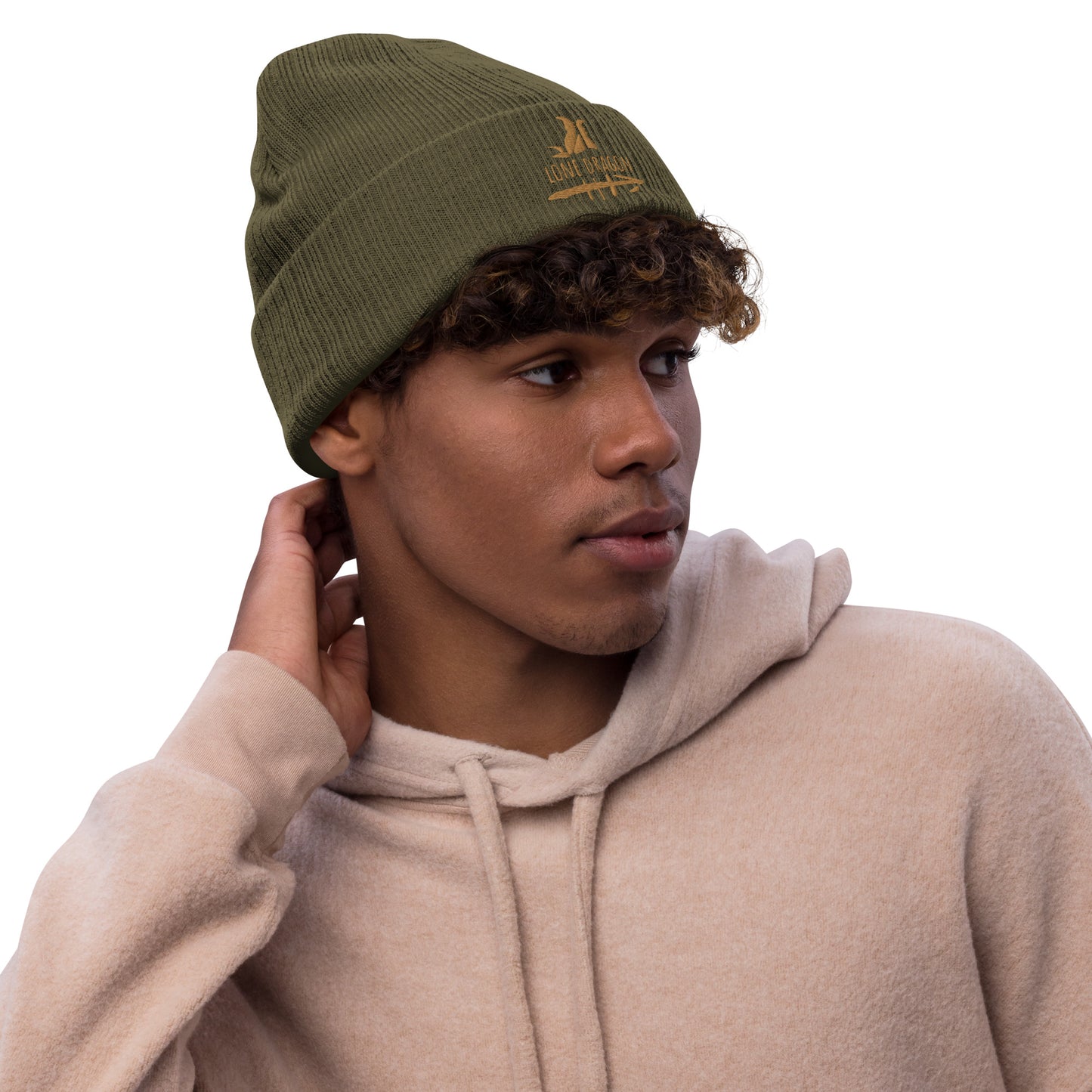 Lone Dragon (Embroidered) - Beanie Hat