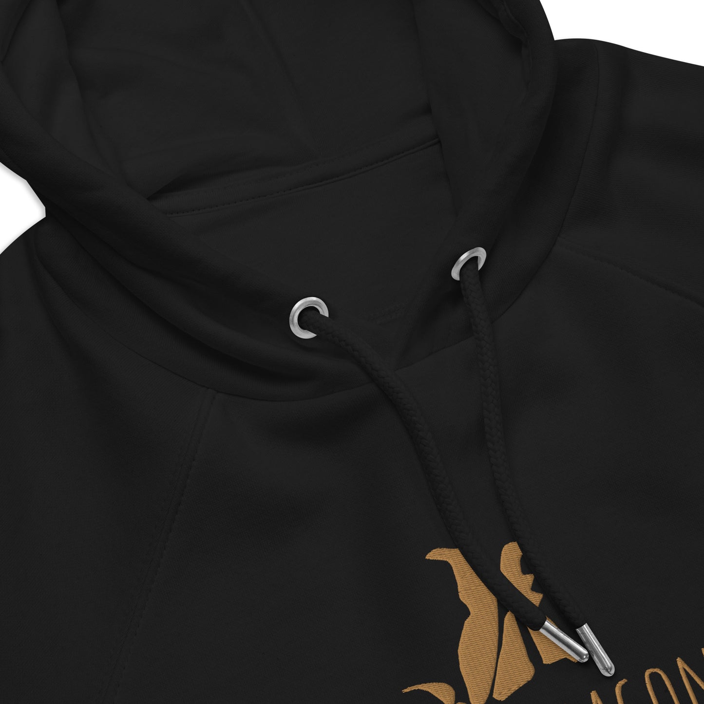 Lone Dragon (Embroidered) - Organic hoodie