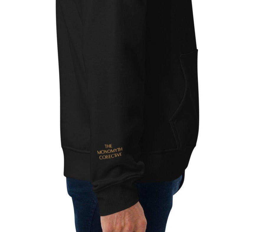 Connection (Embroidered) - Organic hoodie
