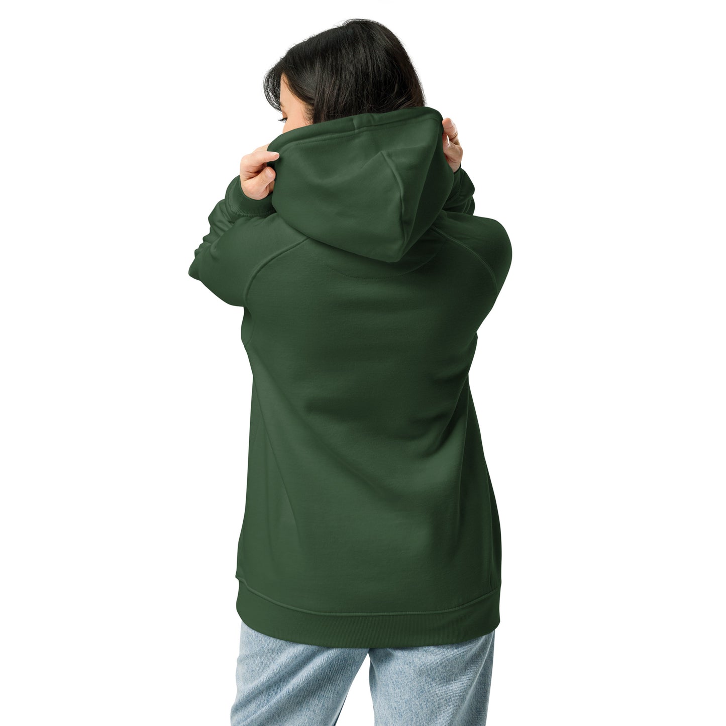 Lone Dragon (Embroidered) - Organic hoodie