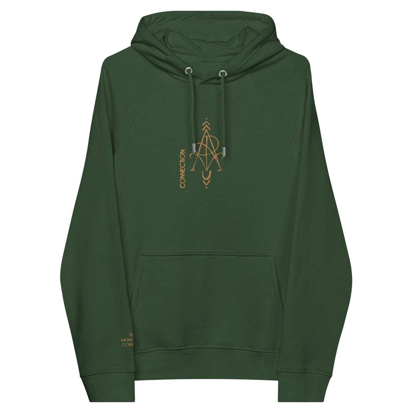 Connection (Embroidered) - Organic hoodie