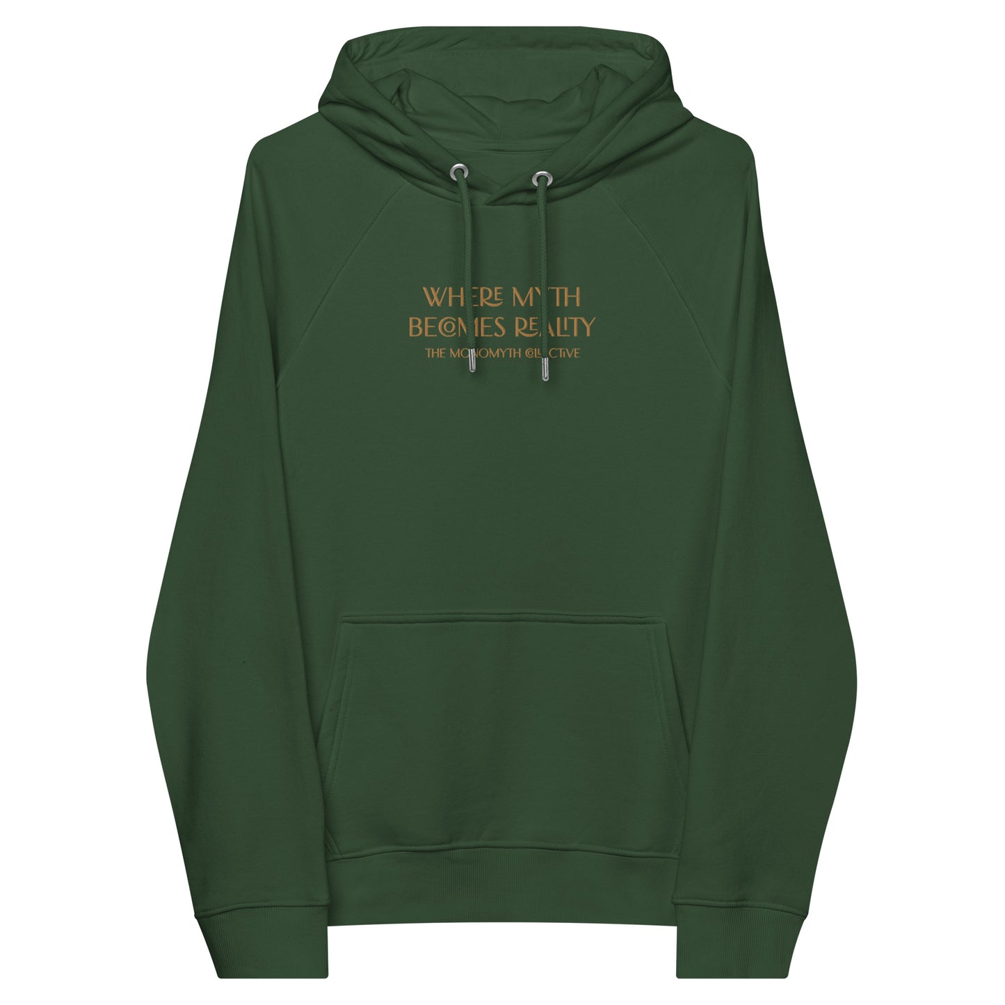 Where Myth Becomes Reality (Embroidered) - Organic Hoodie