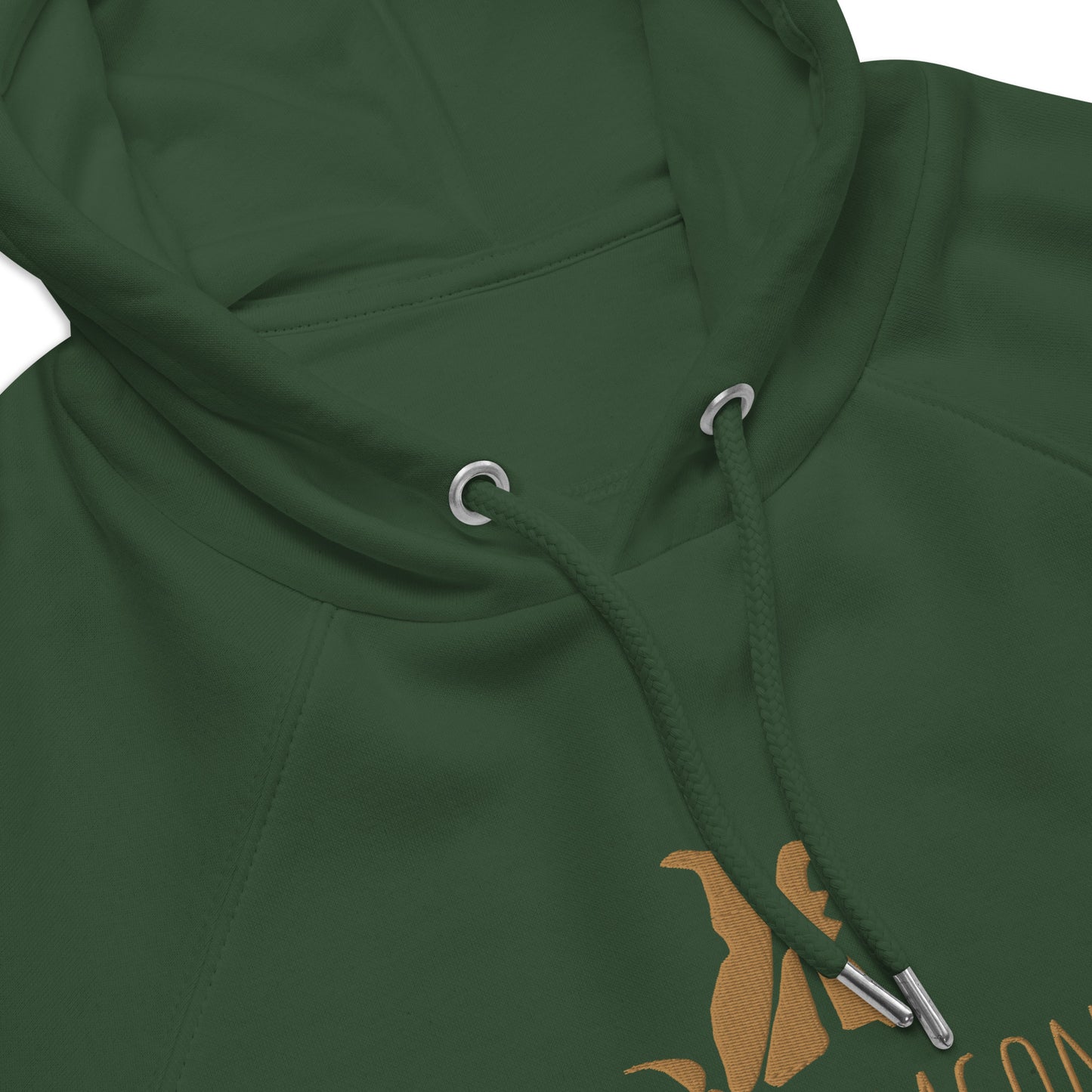 Lone Dragon (Embroidered) - Organic hoodie