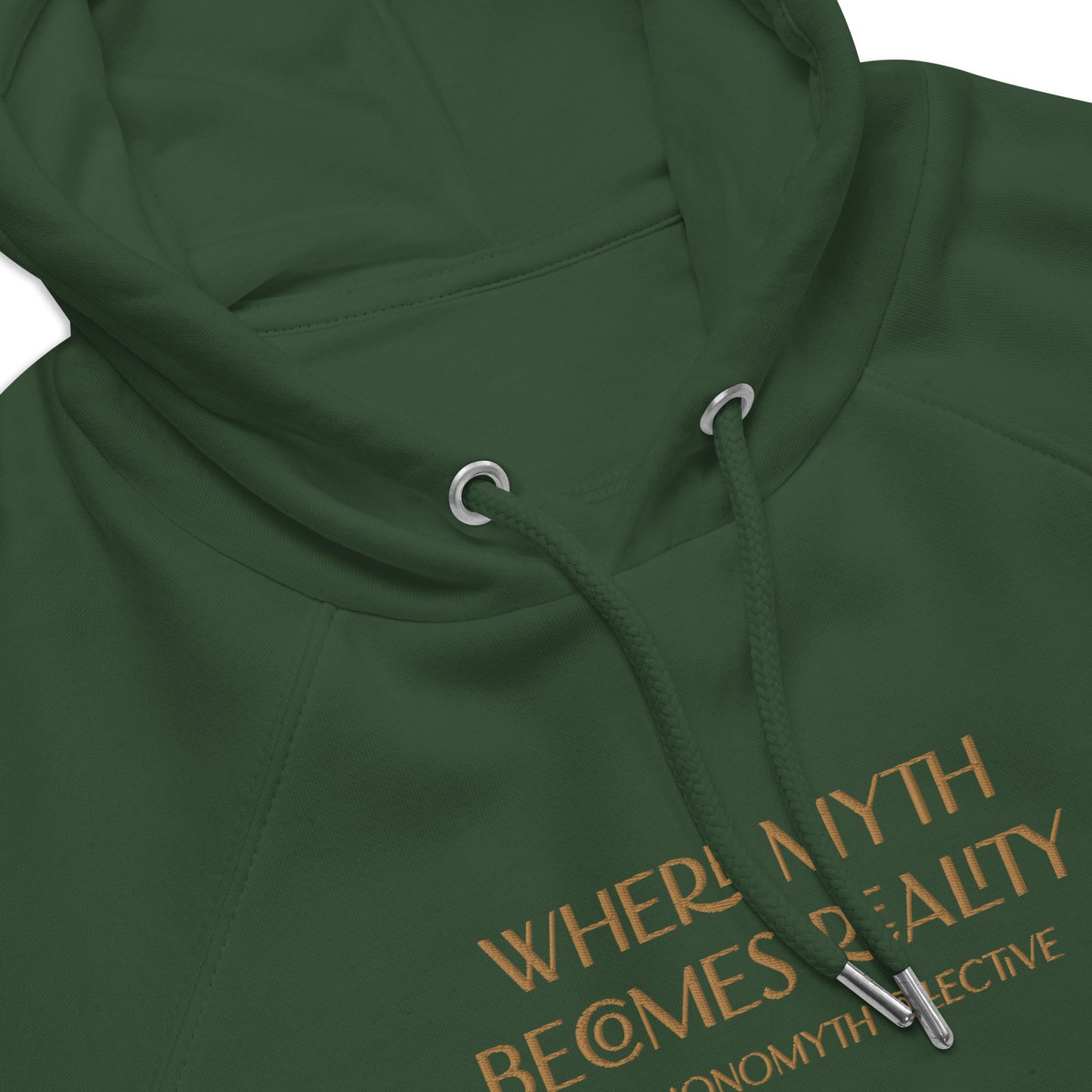 Where Myth Becomes Reality (Embroidered) - Organic Hoodie