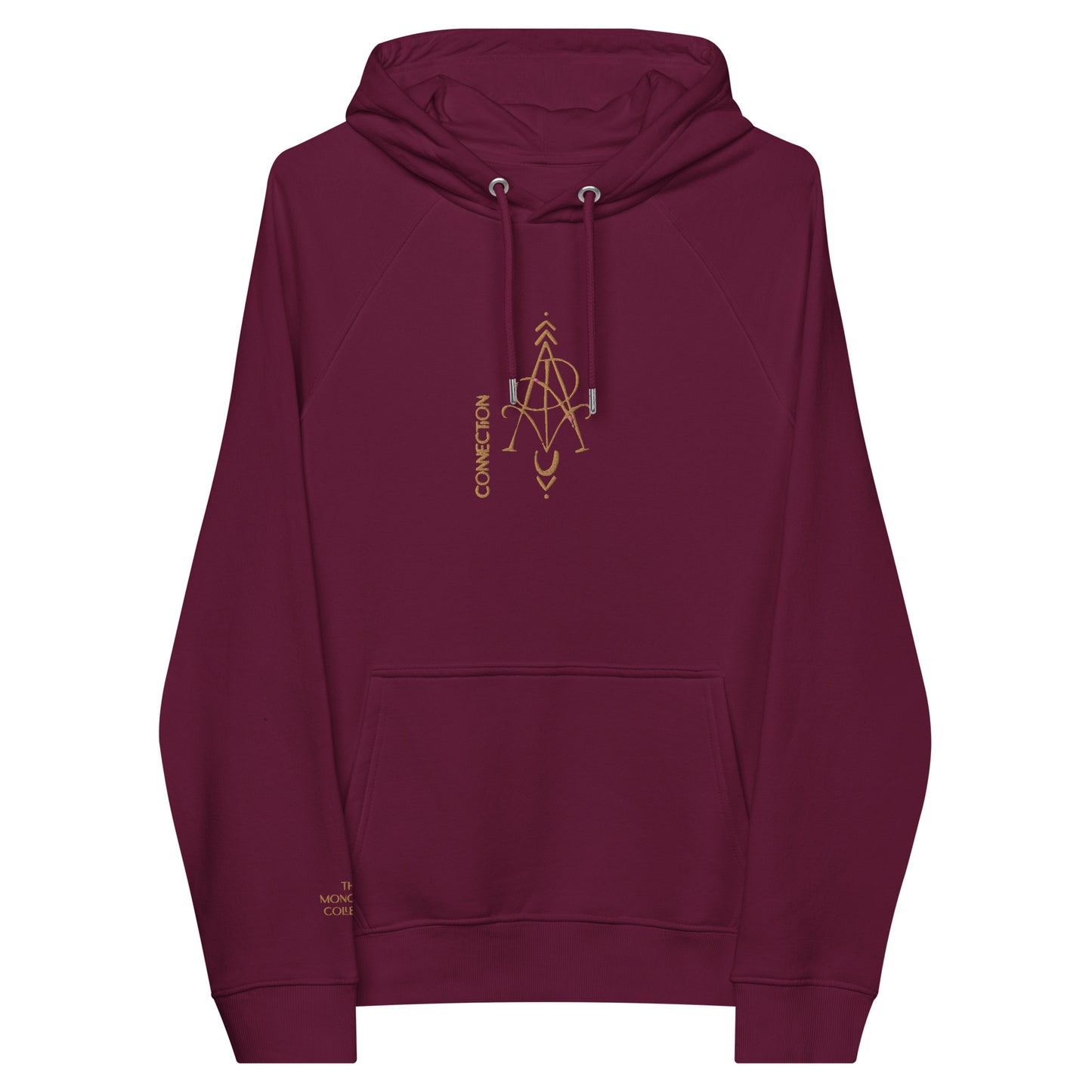 Connection (Embroidered) - Organic hoodie