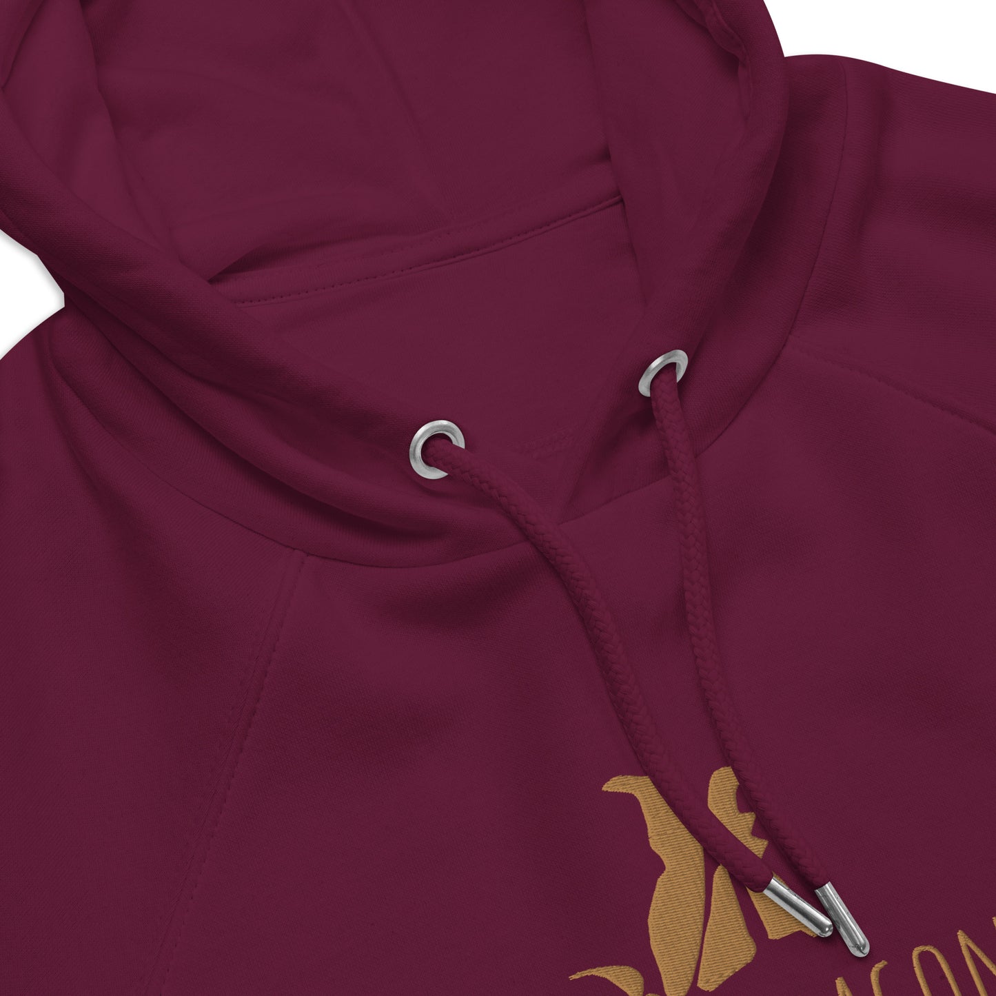 Lone Dragon (Embroidered) - Organic hoodie