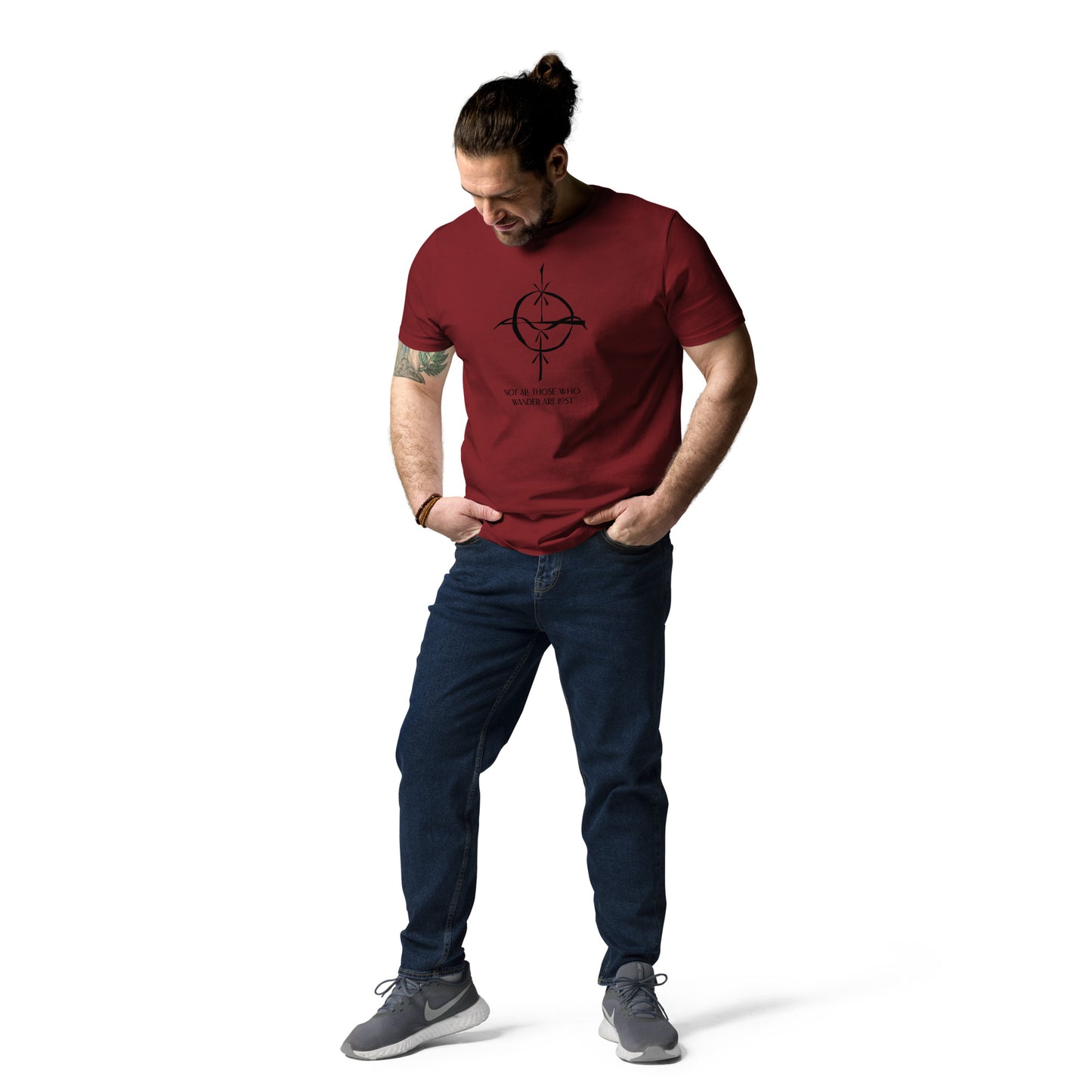 Not All Those Who Wander Are Lost - Organic T-Shirt