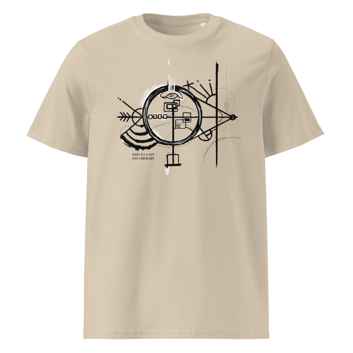 Path to a Life Less Ordinary - Organic T-Shirt