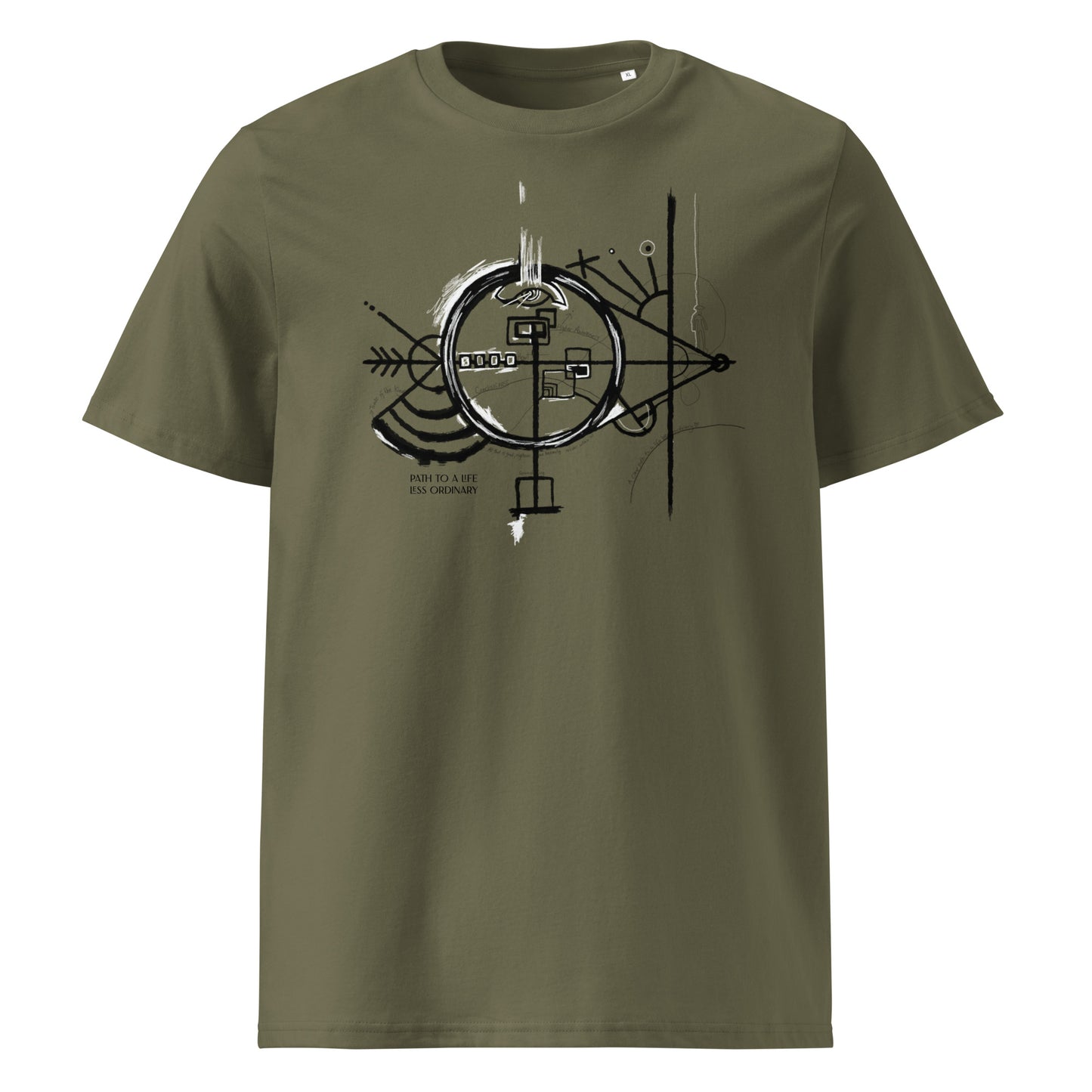 Path to a Life Less Ordinary - Organic T-Shirt