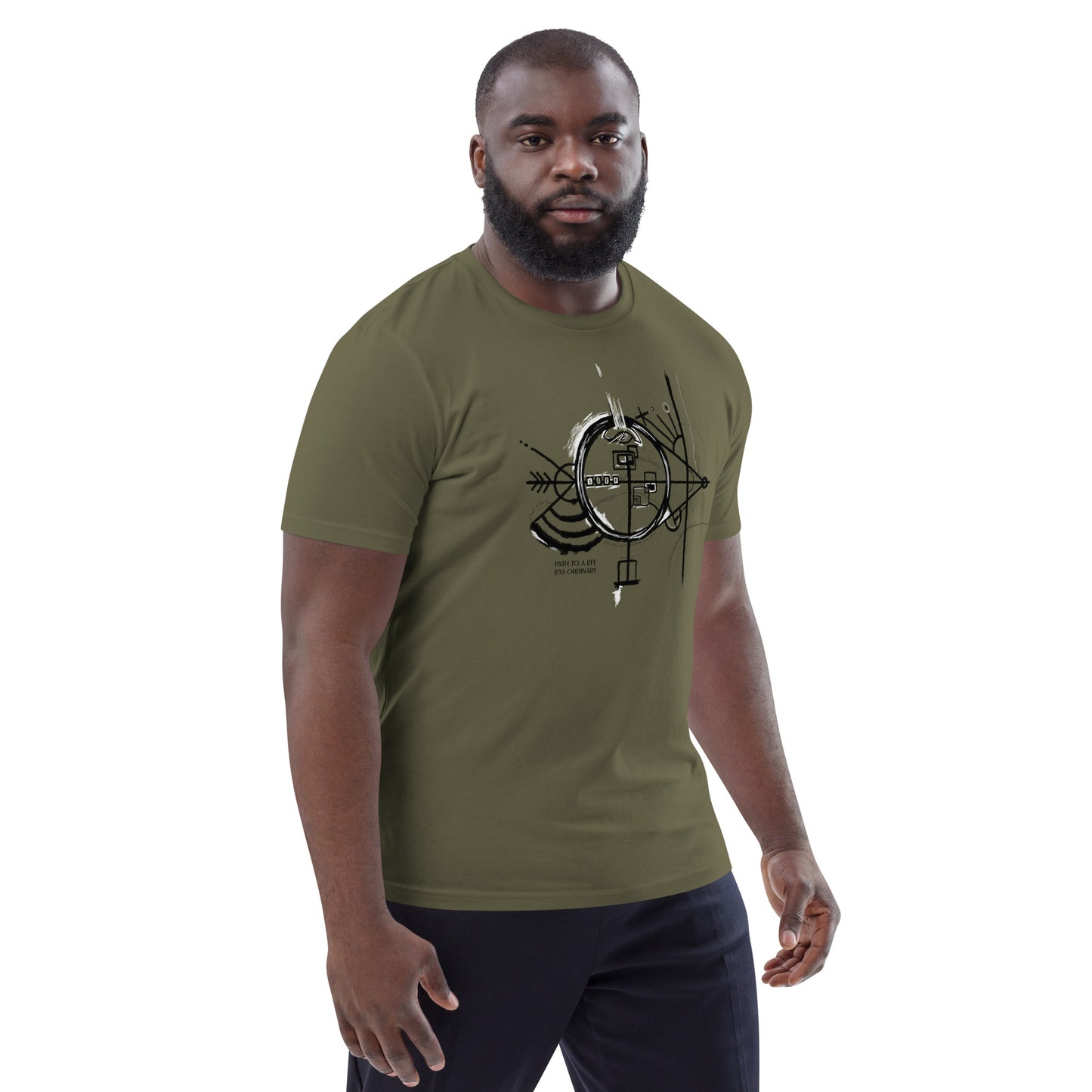 Path to a Life Less Ordinary - Organic T-Shirt