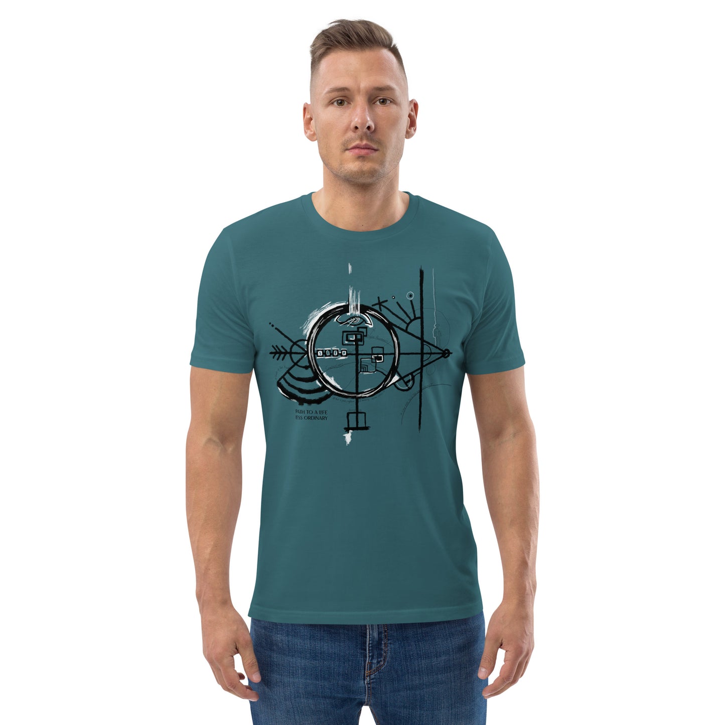 Path to a Life Less Ordinary - Organic T-Shirt