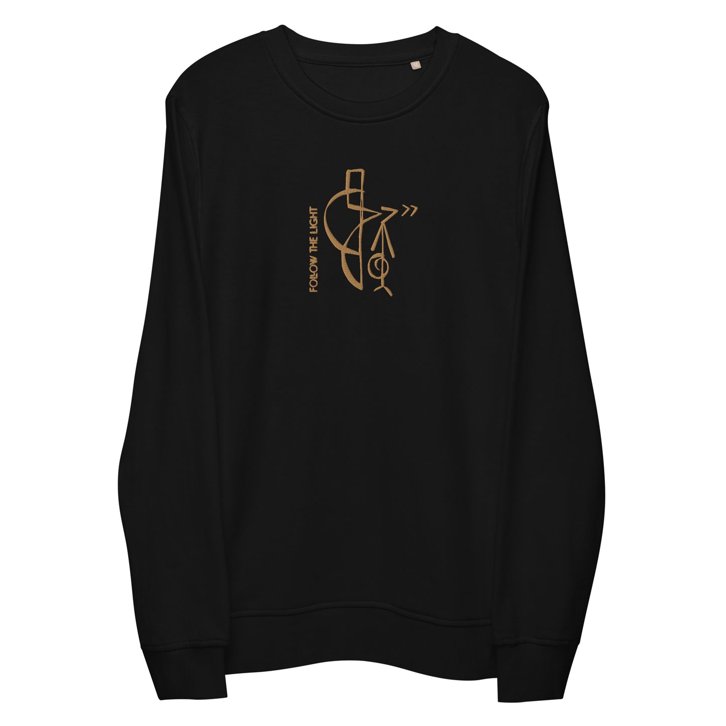 Follow the Light (Embroidered) - Organic Hoodie