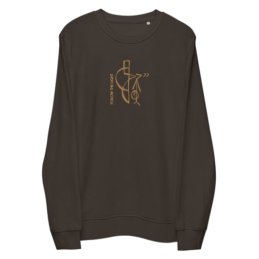 Follow the Light (Embroidered) - Organic Hoodie
