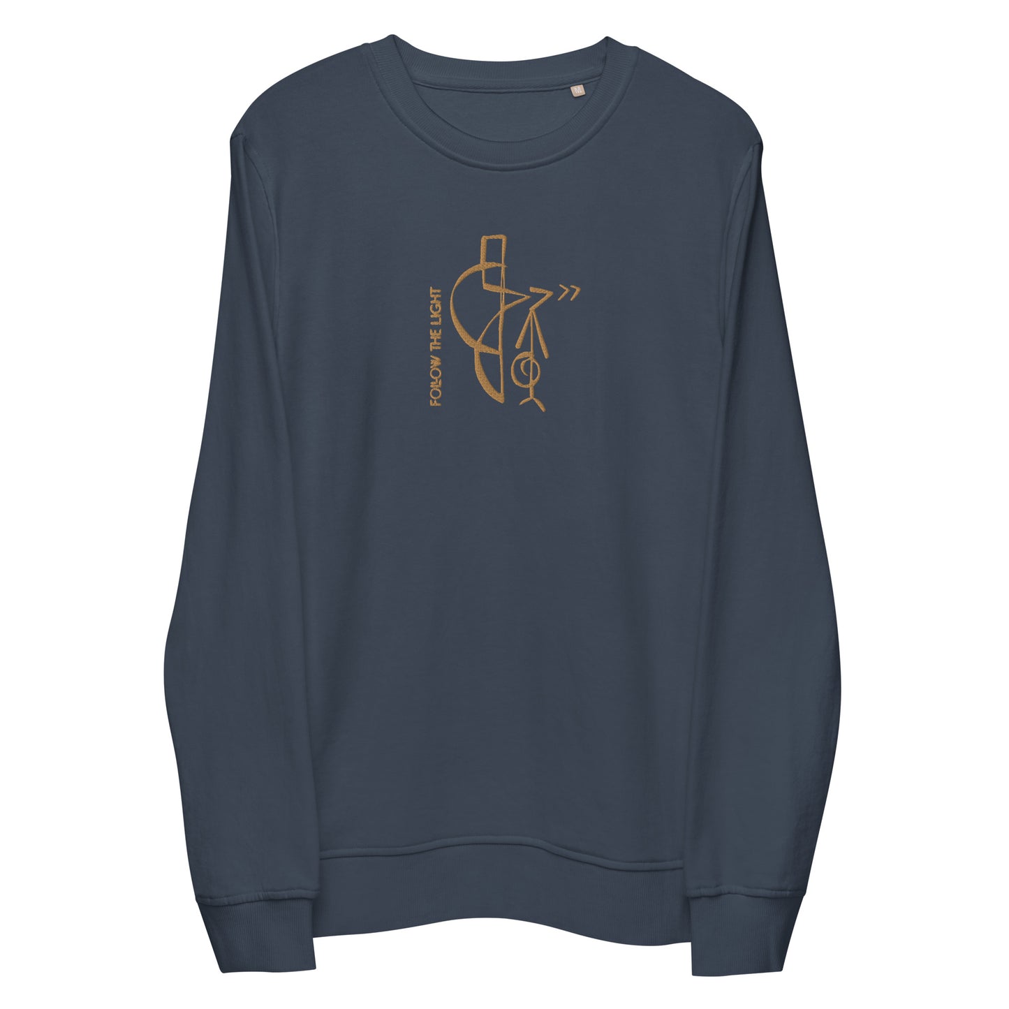 Follow the Light (Embroidered) - Organic Hoodie